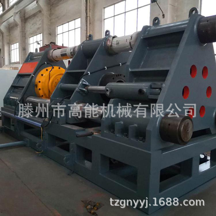 1250吨卧式破碎料打饼机液压机铁销钢销废金属压块机打饼机