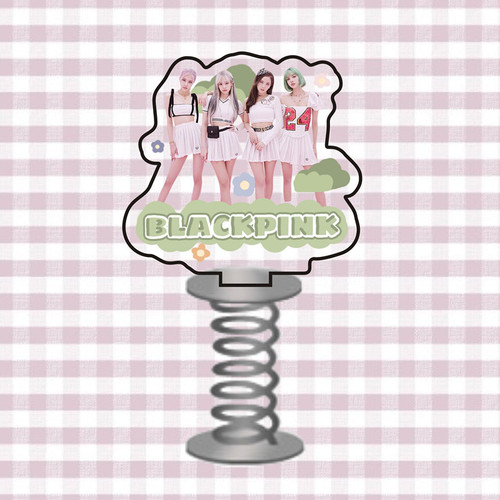BLACKPINK Spring Swing Plaque Lisa Park Sooyoung Kim Jimin Kim Jihyun Acrylic Figure Jennie