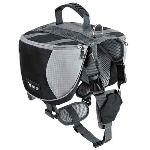Pet supplies backpack harness for medium and large dogs, travel backpack, training pack