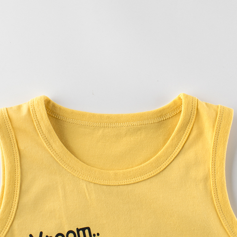 27 niños estilo coreano ropa de los niños suministro transfronterizo chaleco niños verano nuevo bebé niños ropa al por mayor un envío