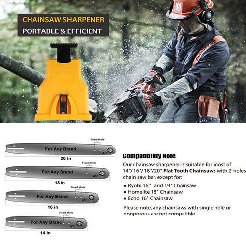 Cross-border supply of chain saw sharpeners, chain saw chain sharpeners, quick chain sharpening tools, chain sharpening stones, saw blade sharpeners
