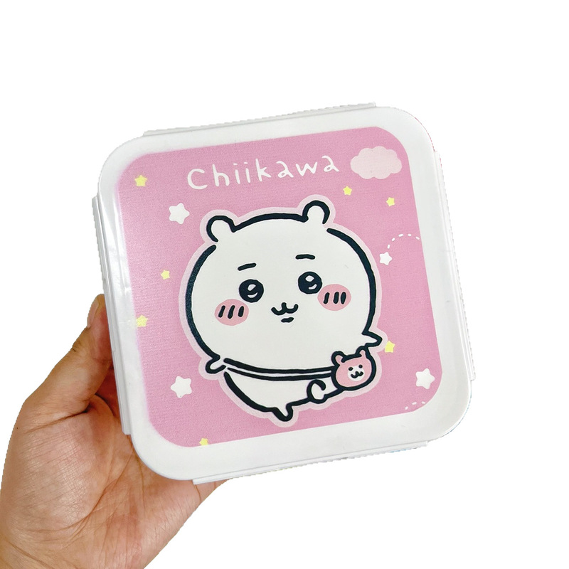 日本製漫画保存箱四辺バックルこぼれ防止食品密封箱フルーツ/スナック弁当箱/学生弁当箱|undefined