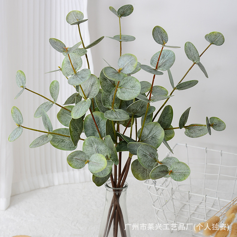 Artificial Eucalyptus Leaves, Money Leaves, Green Plants, Apple Leaves for Home Decoration, Wedding Arrangements, and Decorative Green Plants Artificial Eucalyptus Leaves, Money Leaves, Green Plants, Apple Leaves for Home Decoration, Wedding Arrangements, and Decorative Green Plants