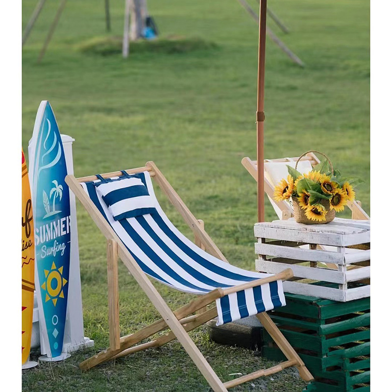 옥스포드 파란색과 흰색 스트립