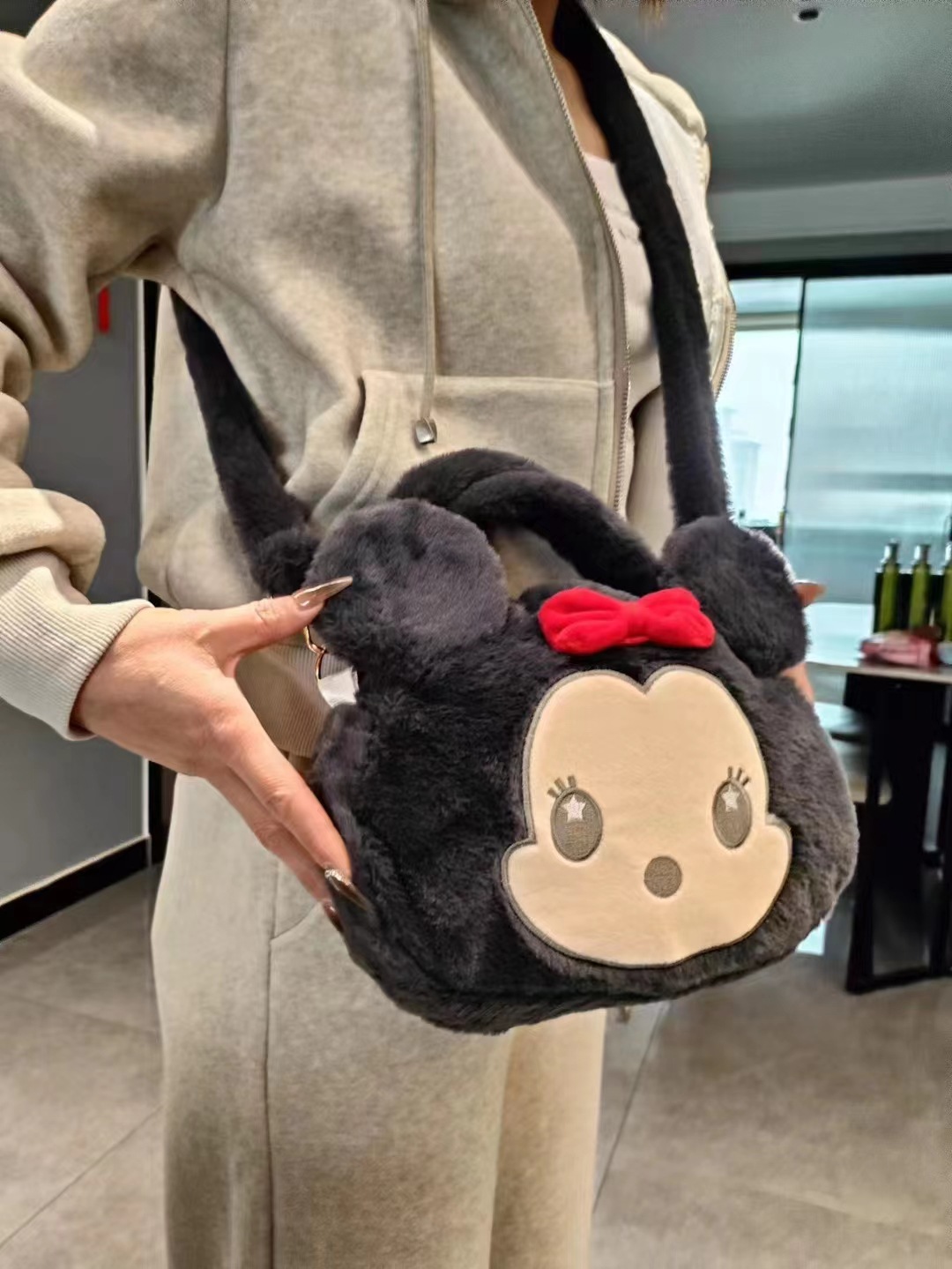 Nuevos niños lindo juguete bolso de hombro animal de dibujos animados muñeca de peluche bolso de regalo al por mayor image 49