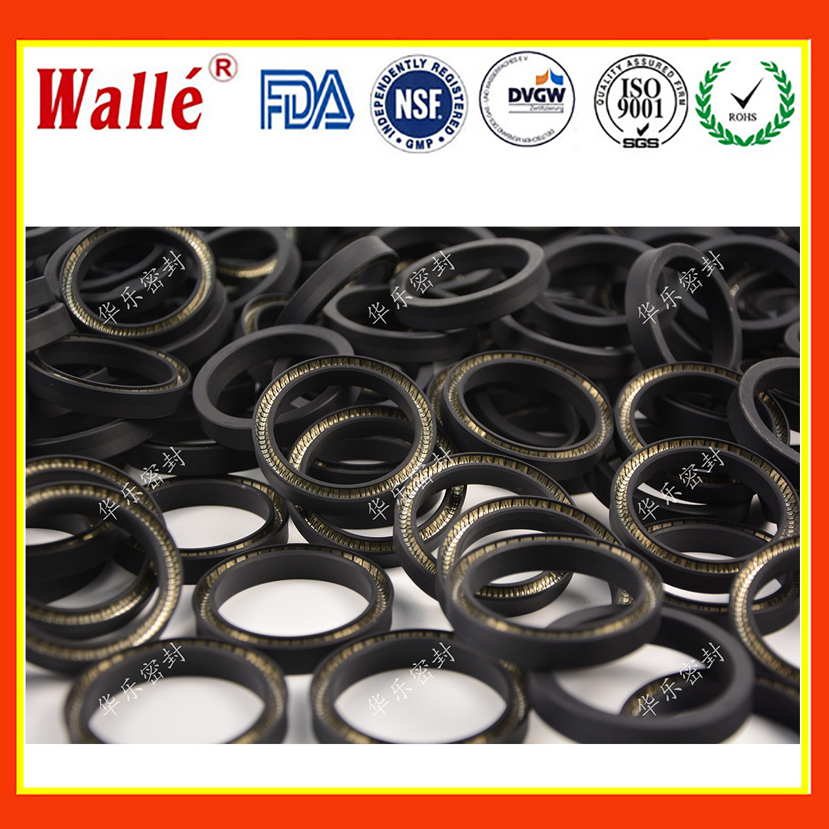 厂家直销 耐腐蚀化工自吸设备不锈钢离心泵密封圈 螺杆点胶泵密封