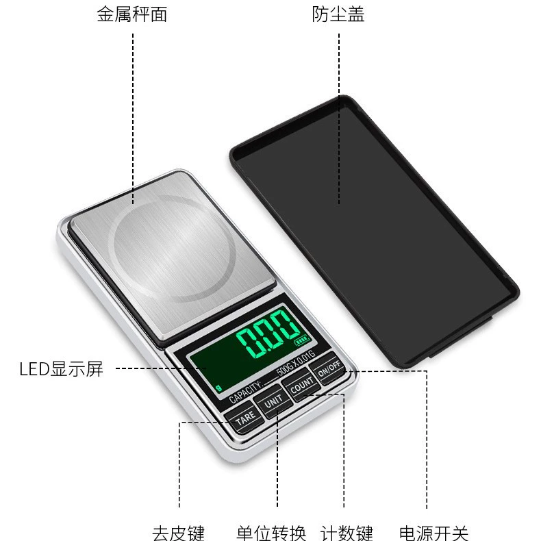 USB плагин портативные ювелирные весы электронные весы мини Флип карманные весы электронная платформа весы грамм весы 0,01/0,1