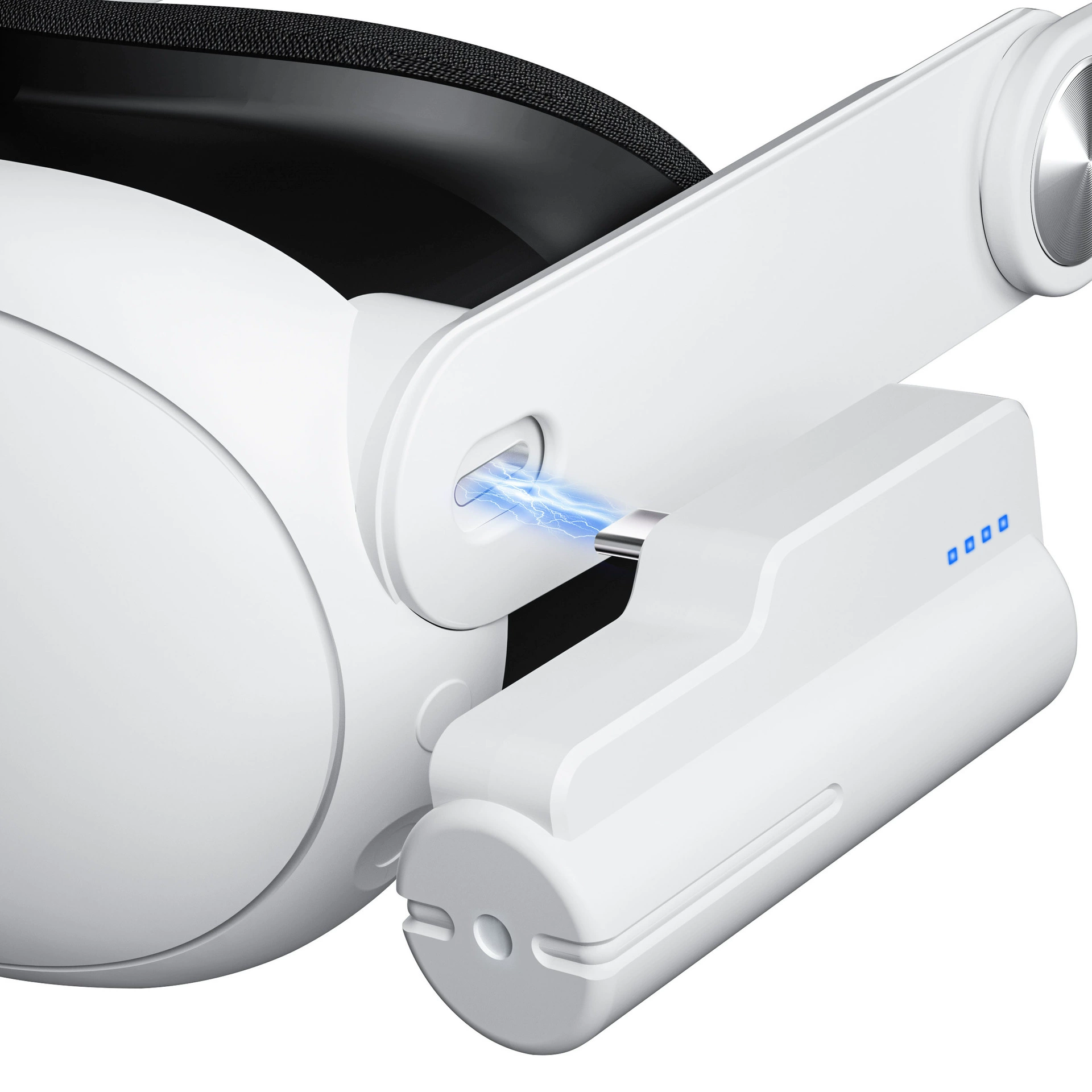 Аксессуары для Meta Quest 3S VR, 18W быстрое зарядное, портативный аккумулятор для VR 5000 мАч, для Quest3 Elite Head
