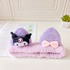 Cartoon headband, face mask for face washing, cute scarf, simple and elegant design