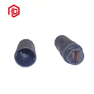 3-core Ethernet connector male and female to plug signal line communication equipment waterproof connector