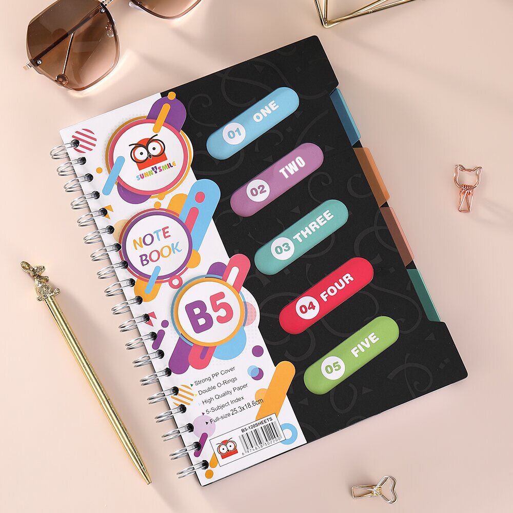 B5-120 블랙 트윌 스페이서북 블랙