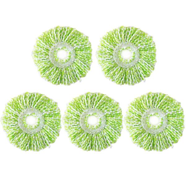 두꺼운 원료 그린 화이트 5 팩