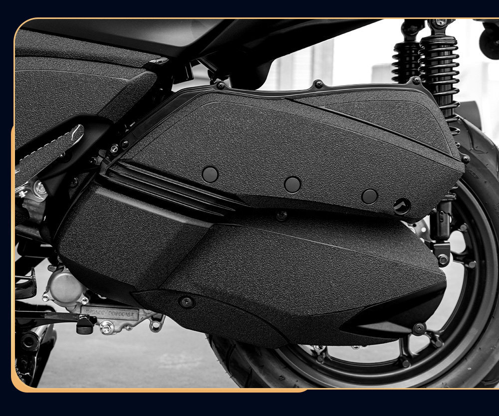 Suitable for 20-26 Models of Yamaha Xmax300 Fuel Tank Stickers, Modified Body Thickened Protective Stickers, Decals, and Film Accessories