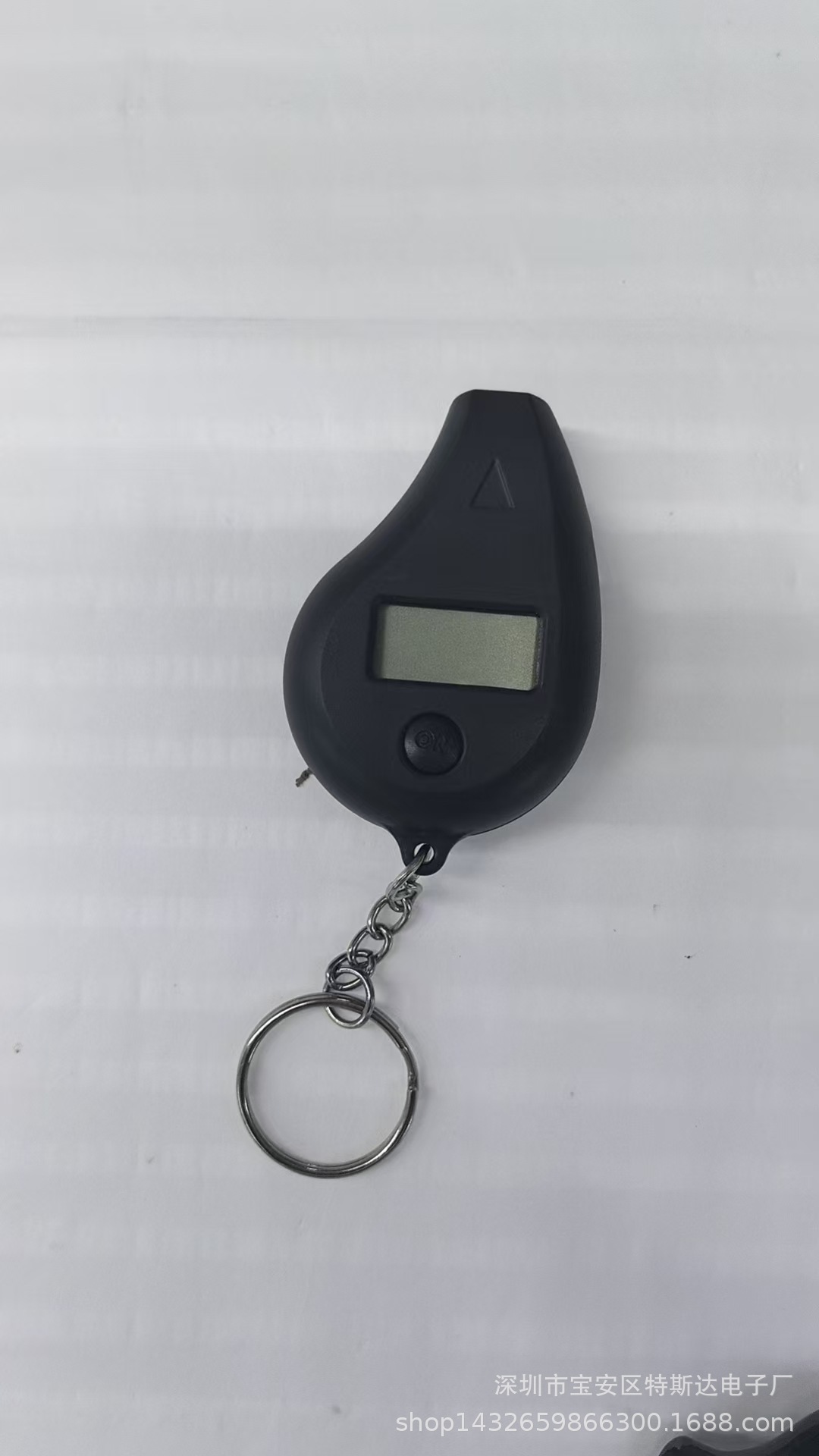 Tire pressure gauge car tire keychain digital display mini high-precision tire pressure gauge cross-border source factory in-stock wholesale