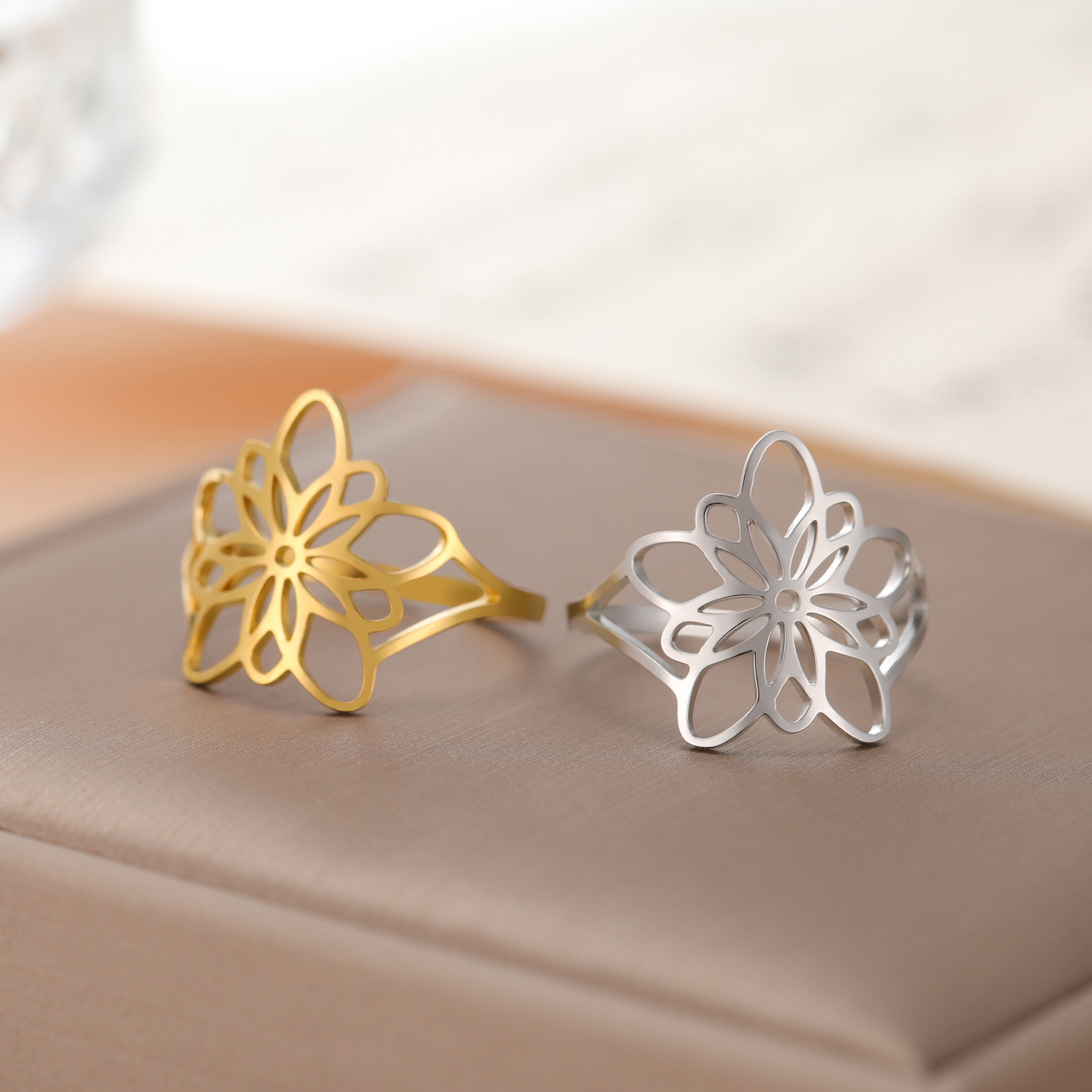 One size fashionable ring stainless steel