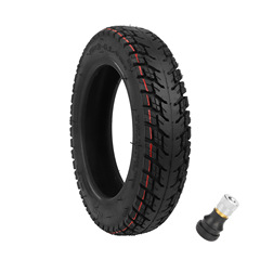 小米滑板車10寸改裝越野真空胎10*2-6.1防爆胎Kugoo希洛浦充氣胎