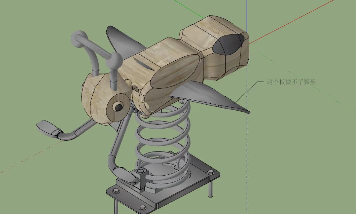 Caballo de Troya al aire libre caballo mecedora para niños individuales y dobles primavera de dibujos animados sacudiendo Yaole instalaciones de entretenimiento Balancín comunitario multifuncional