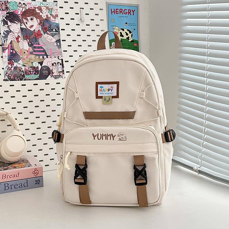 Mochila escolar de gran capacidad para mujer, estudiante de secundaria de todo fósforo, mochila para estudiantes universitarios, mochila escolar para estudiantes de marca de moda simple de Mori