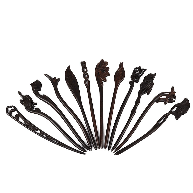 Китайская шпилька для волос sandalwood, Hanfu, шпилька, аксессуар, китайский стиль