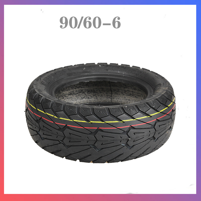 6层90/60-6真空胎电动滑板车轮胎6层加厚耐磨轮胎