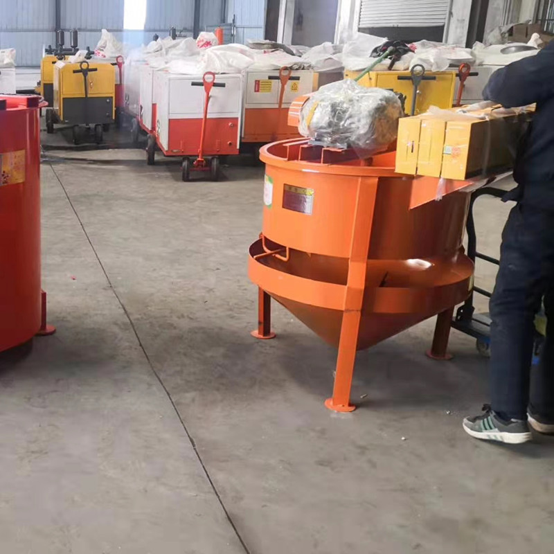 JW180双层水泥搅拌机小型混凝土搅拌桶JW700单层立式灰浆机