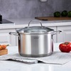 汤锅304不锈钢加厚家用小煮锅煮粥奶锅燃气电磁炉锅具|ru