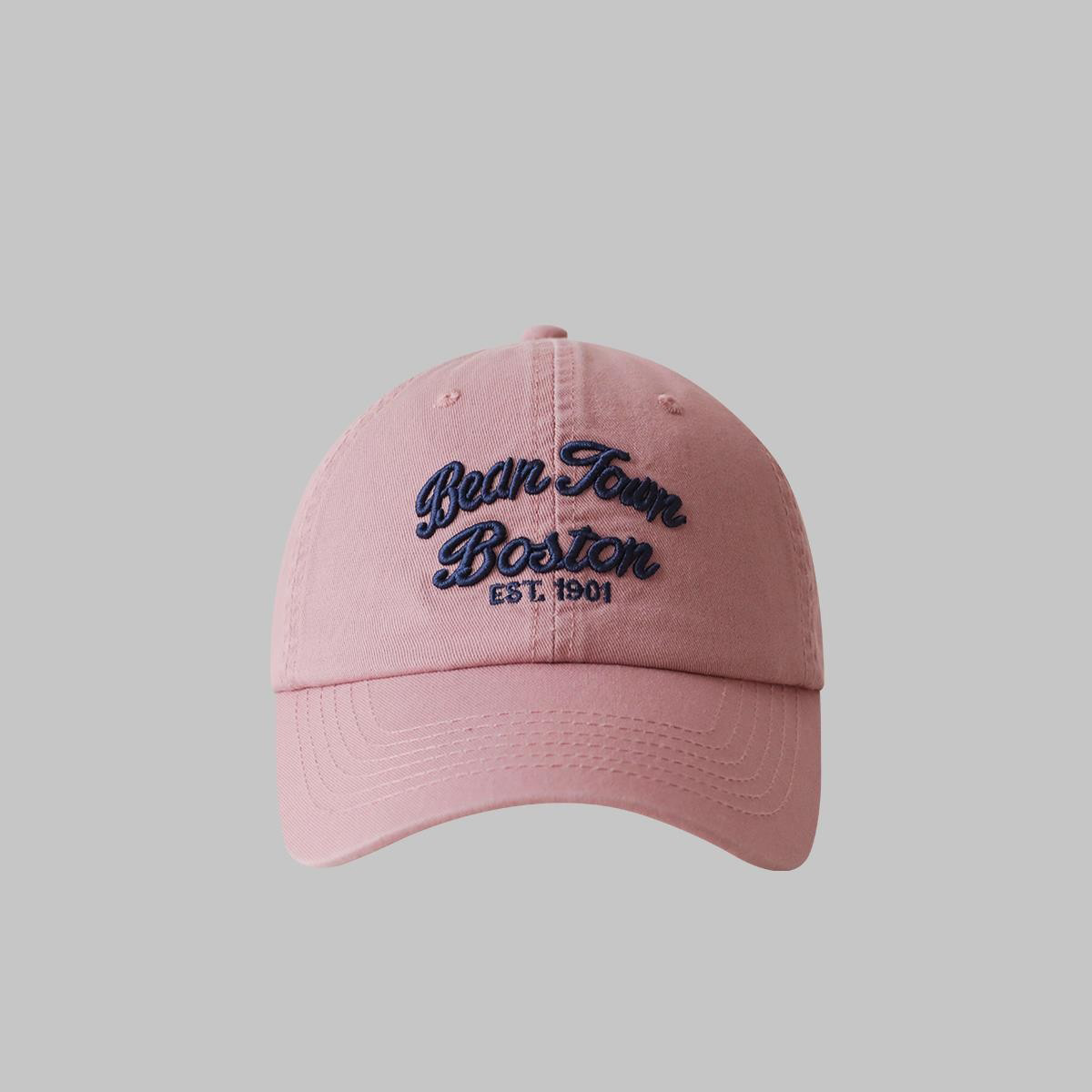 Americano retro suave tapa enarbolada tapa verano puro algodón sol sombrero moda calle tiro bordado gorra de béisbol de los hombres