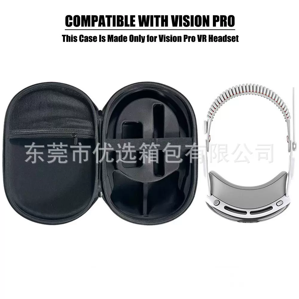 适用Apple Vision Pro包装Vision Pro收纳包苹果VR头显 EVA收纳盒