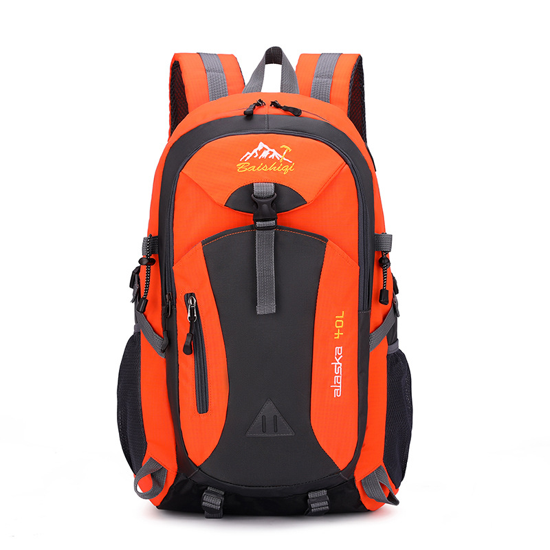 新しいアウトドア 40L 登山バッグ男性と女性のための大容量バックパック軽量スポーツバックパック男性のカジュアルトラベルバッグ