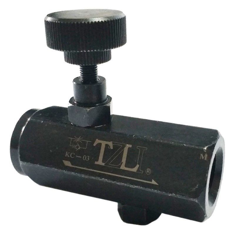 KC-03 Трехходовой Дроссельный клапан K-04 Четырехходовой Дроссельный клапан регулирования потока гидравлической трубы зуб ZG