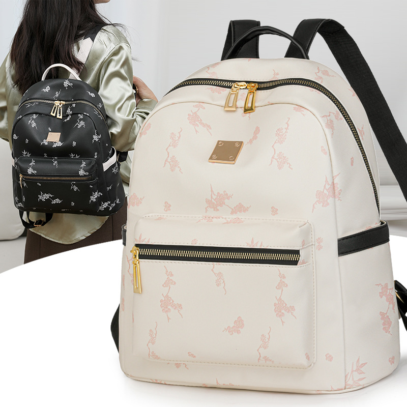 Bolsos para mujer 2024 nueva moda para mujer mochila casual todo fósforo mochila de gran capacidad bolsa de viaje al por mayor