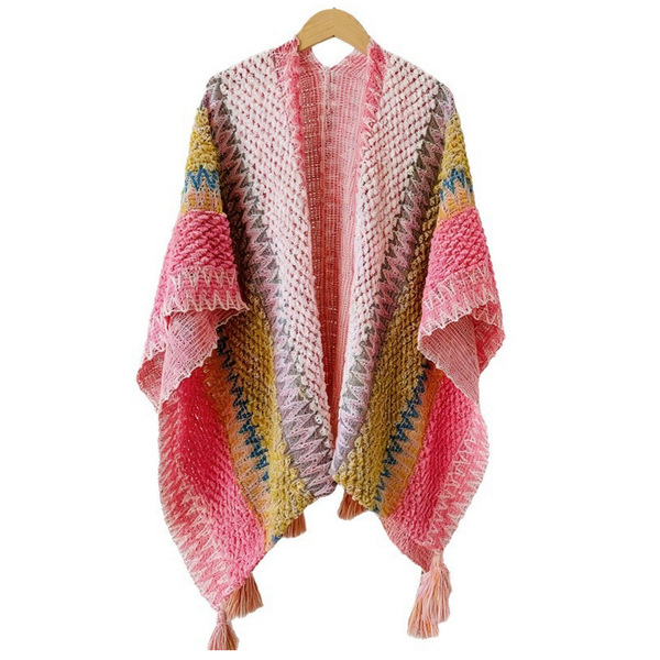 Ethnic trench coat