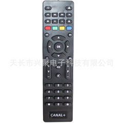 跨境英文款适用CANAL+电视机红外遥控器 工厂现货批发OEM外贸