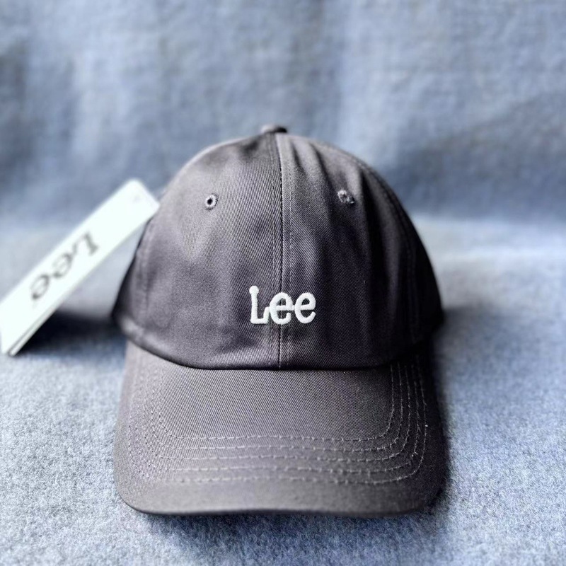 韩国潮牌Lee经典男女情侣款高品质刺绣LOGO百搭软顶ins风棒球帽|undefined