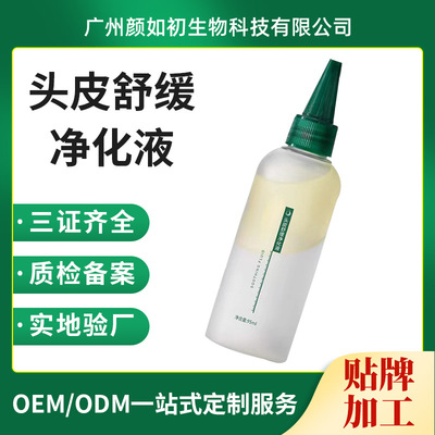 scalp clean purify Follicle Nutrition Essence liquid scalp Nursing liquid Convalesce 0EM Production plant