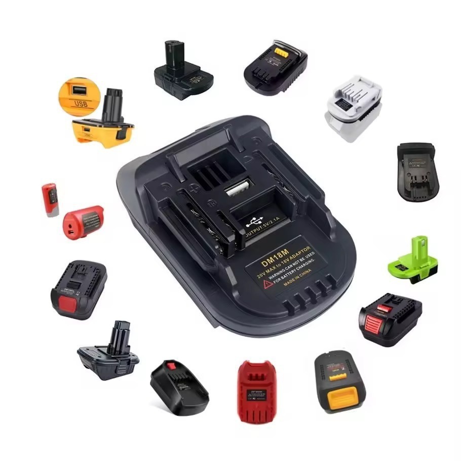 Adaptador de batería de cabello directo del fabricante es compatible con Dewei Mutian MiWatch 100 convertidores de baterías rotativas mutuas image 5