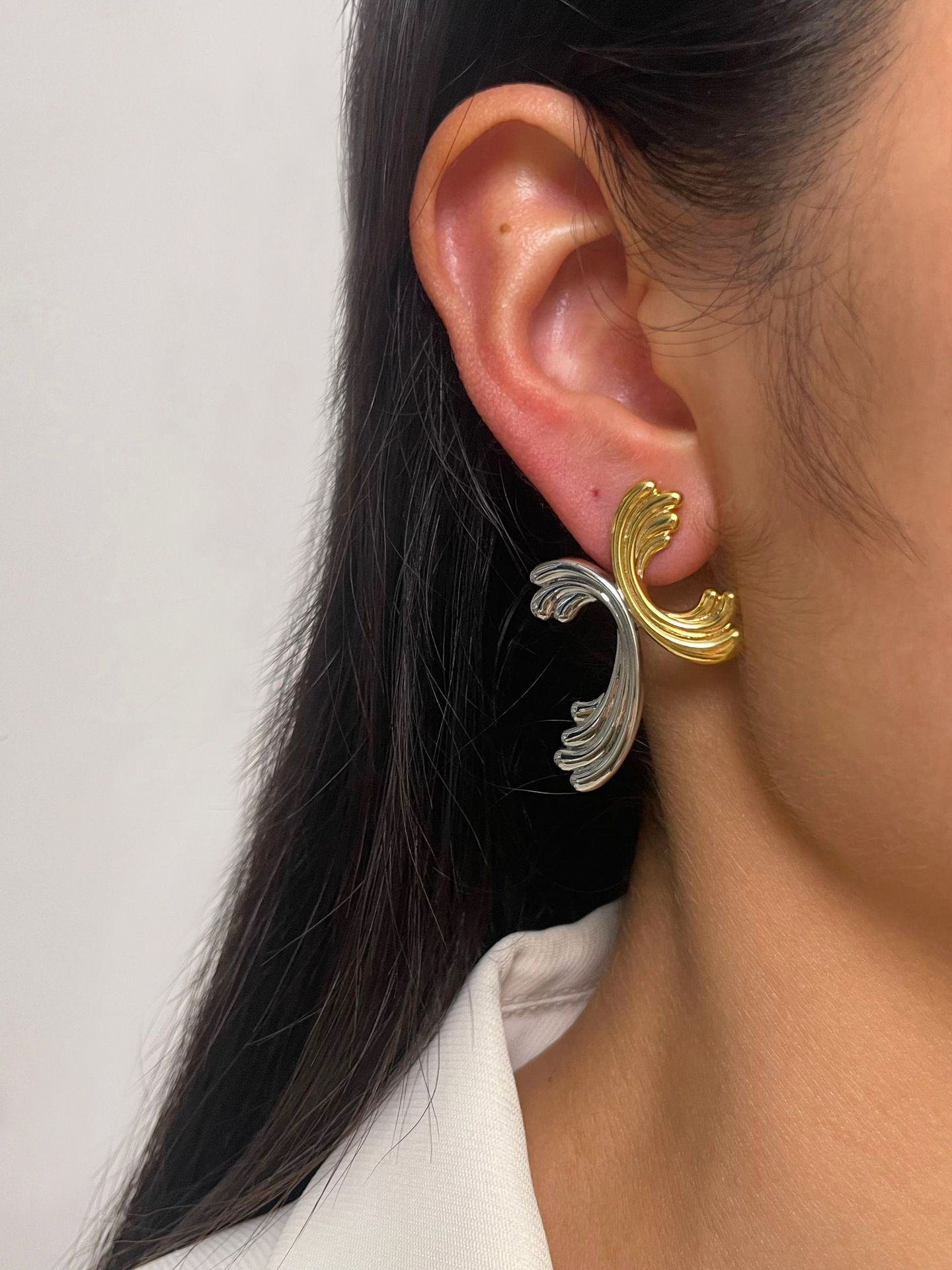Women's Gender Geometric Copper Simple Style Streetwear Drop Earrings Ear Studs