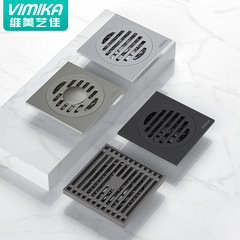 304 stainless steel bathroom deodorizing floor drain, large capacity thick anti-clogging floor drain for washing machine