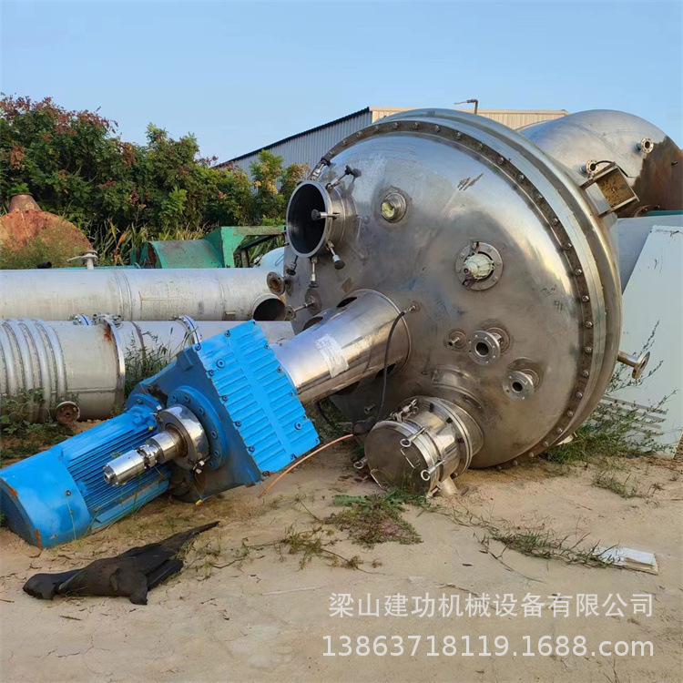 二手LDG单锥干燥机 内加热单锥真空螺带干燥机 锥形立式干燥设备