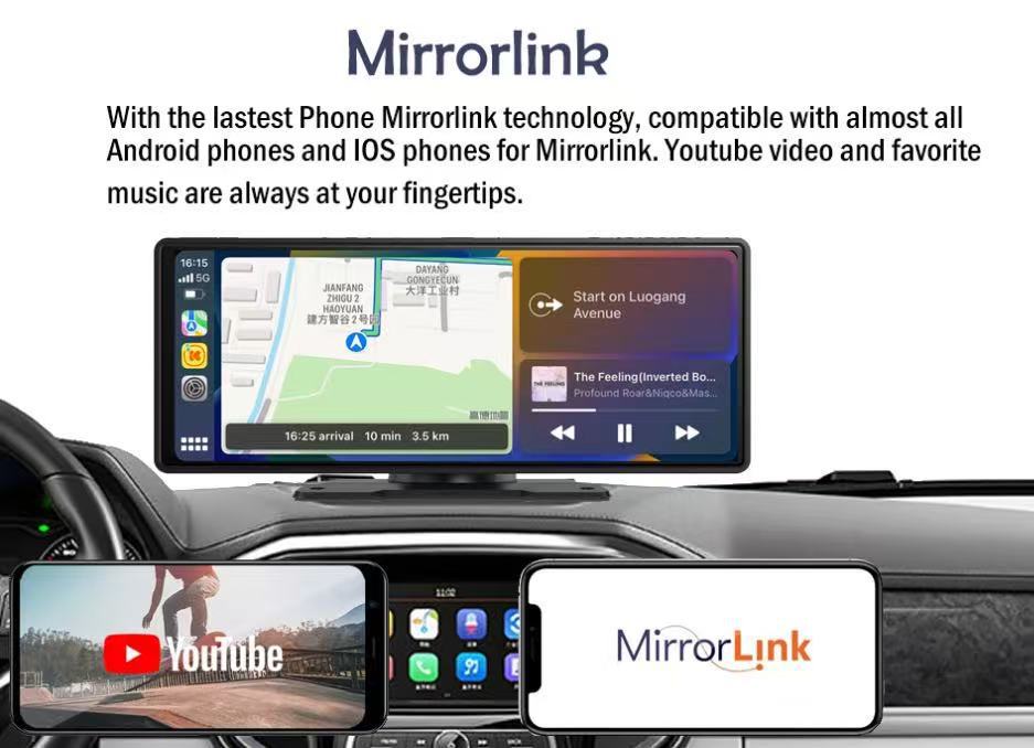 10.26inch Android 10/Wifi Version Cross-Border Car Navigation Device Carplay All-In-One Car Navigation Device