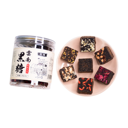 Yunnan Brown Sugar Source Factory Brown Sugar Ginger Tea Wholesale Brown Sugar Blocks 300g Canned Brown Sugar Shipping