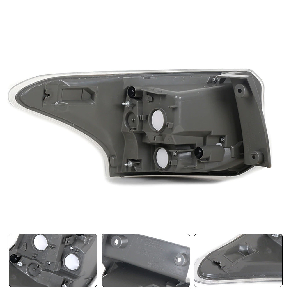 Aplicable a Mitsubishi 13 / 14 / 15 año Outlander semieconjunto de luz trasera, caja de luz de marcha atrás, cubierta de luz de freno izquierda y derecha