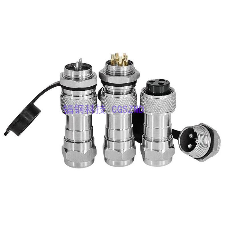 GX16F-7A/7B���ղ�ͷ �Ӳ�� 7о��װ��16MF female socket