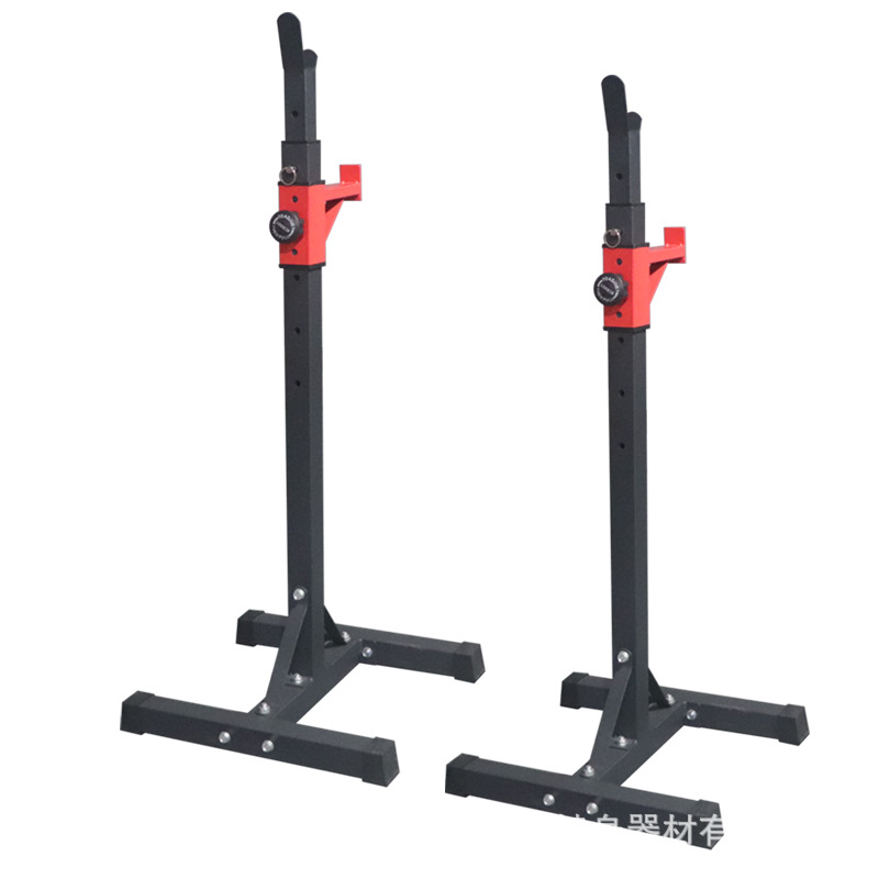 Barbell rack Squat rack Press de Banco equipo de fitness hogar hombres pórtico Banco push cama Barbell traje ajustable altura