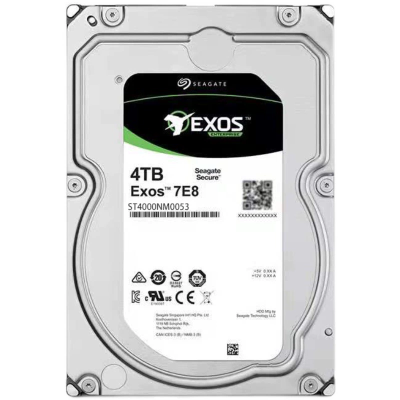 Оригинальный корпоративный ST4000NM0035 4 ТБ механический жесткий диск, 4TB для настольного ПК/мониторинга, 7200 об/мин