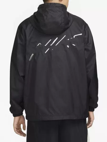 Spring Men's Sun Protection Windbreaker Outdoor Hiking Running Uv Protection Hooded Jacket Embroidered Versatile Hook-Style Trendy Clothing