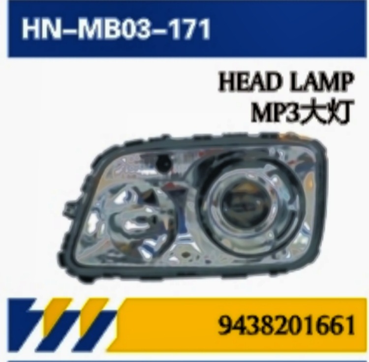PARA Camiones Mercedes-Benz MP3 Accesorios de mantenimiento / Faros delanteros / Protector de pantalla / Luz de niebla / Soporte de parachoques / Pedal de bisagra