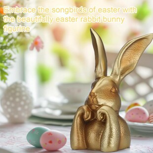 Easter Bunny Figurines�ͻ���ӵ����ɫ�Ҿ��b�֬���ӵ���