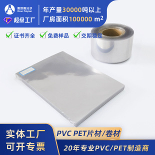 Pet Transparent Sheet Anti-Fog Mask Cake Box Manufacturer Customized Blister Tray Printing and Packaging Highly Transparent Pet Roll
