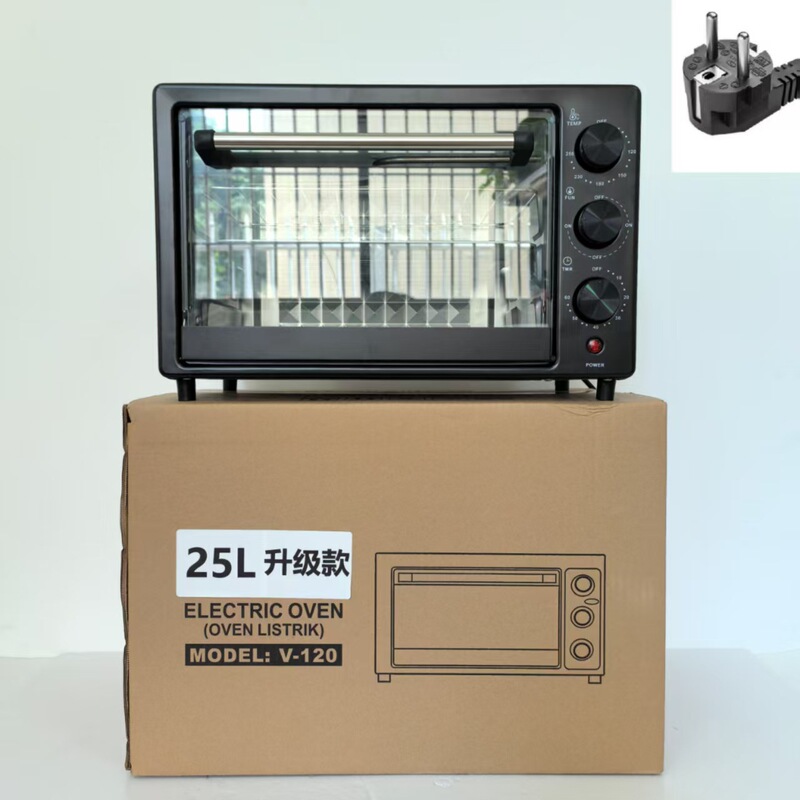 12L25L48L烤箱多功能烤箱25L出口家用小型双层式烘焙电烤箱|undefined